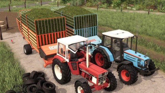 Мод «Eicherladewagen Pack» для Farming Simulator 2019
