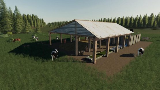 Мод «Open Cow Pasture» для Farming Simulator 2019