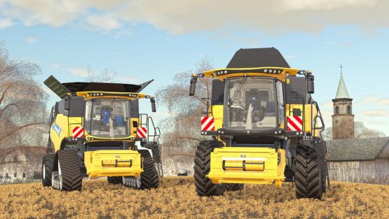 Мод «New Holland CR9.90» для Farming Simulator 2019