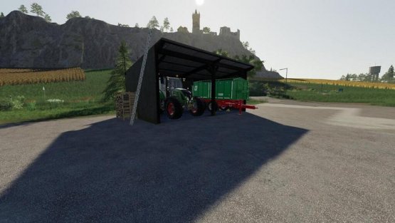 Мод «Small Wooden Shelter» для Farming Simulator 2019