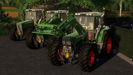 Мод «Fendt Favorit 500 Series» для Farming Simulator 2019