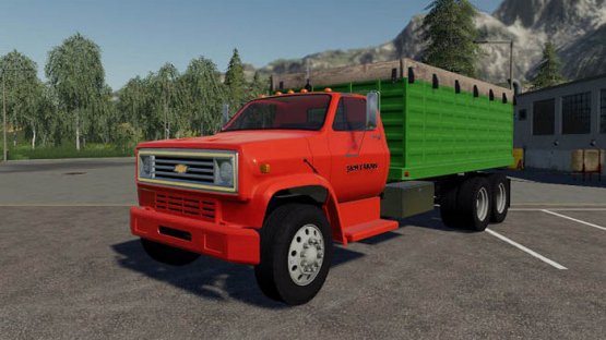 Мод «Chevy C70 Deluxe Grain Tandem» для Farming Simulator 2019