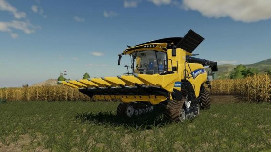 Мод «New Holland 980 CF6» для Farming Simulator 2019