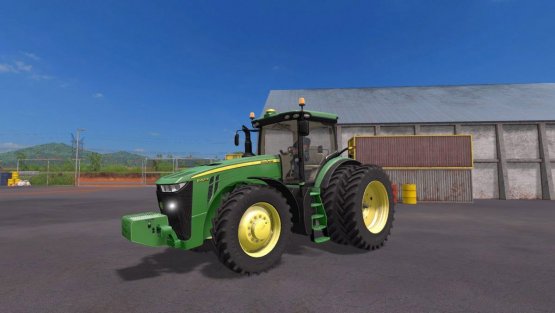 Мод «John Deere 8R Series 2014» для Farming Simulator 2017