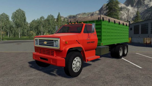 Мод «Chevy C70 Deluxe Grain Tandem» для Farming Simulator 2019
