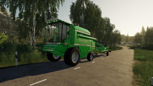 Мод «Deutz-Fahr Starliner 4045H Pack» для Farming Simulator 2019