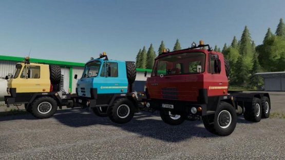 Мод «Tatra 815 NTH» для Farming Simulator 2019