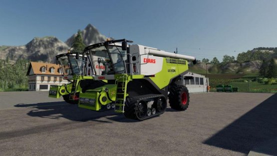 Мод «Claas Lexion 750-780» для Farming Simulator 2019
