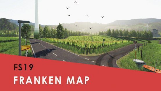 Карта «Franken» для Farming Simulator 2019
