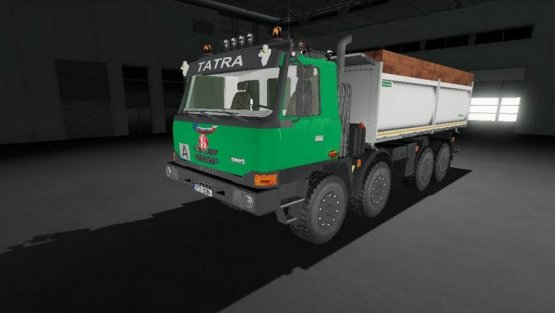 Мод «Tatra Terrno 8x8» для Farming Simulator 2019