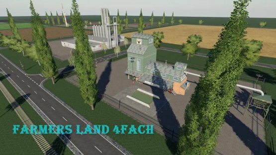 Карта «Farmers Land 4Fach» для Farming Simulator 2019