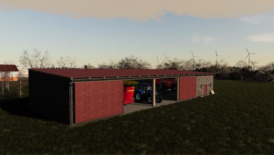Мод «Medium Grain Storages Pack» для Farming Simulator 2019
