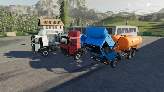 Мод «МАЗ 5320 КО-505А» для Farming Simulator 2019