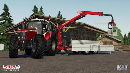 Мод «Stepa FHL13 - Flatbed» для Farming Simulator 2019