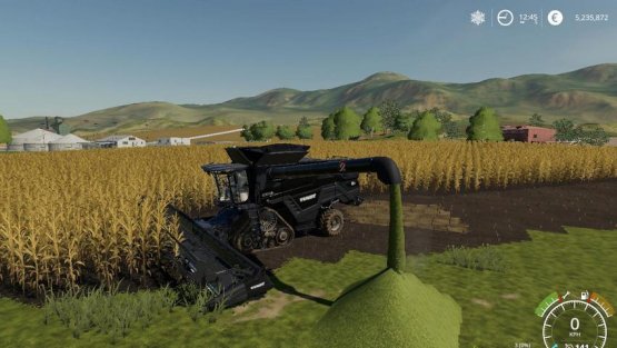 Мод «AGCO IDEAL9 Forage Harvester + Cutter» для Farming Simulator 2019