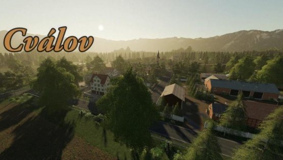 Карта «Cvalov» для Farming Simulator 2019