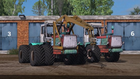 Мод «Т-150К ЗАРЯ» для Farming Simulator 2017