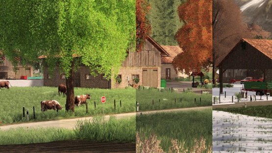 Карта «The Hills Of Slovenia» для Farming Simulator 2019
