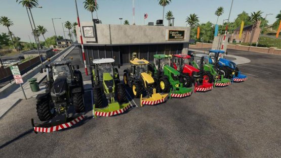 Мод «Bale Pusher» для Farming Simulator 2019