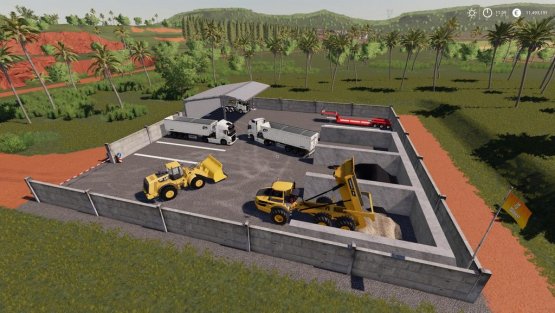 Мод «Reloading Site Placeable» для Farming Simulator 2019