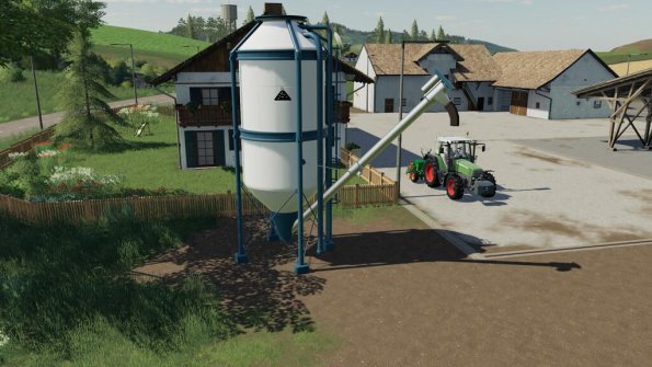 Мод «Placeable Refill Silos Salt» для Farming Simulator 2019