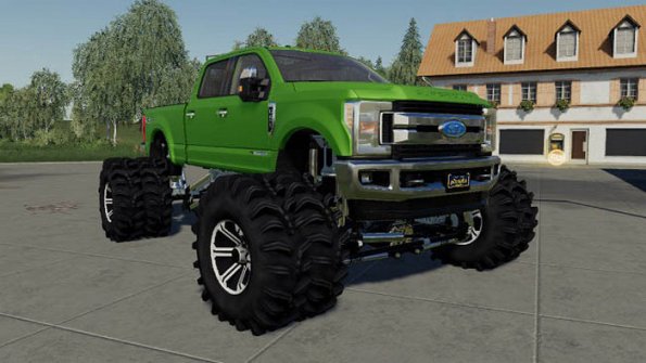 Мод «Ford F-250 Monster Truck» для Farming Simulator 2019