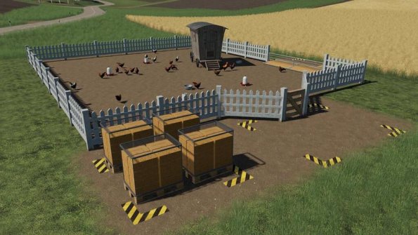 Мод «Husbandry Chicken» для Farming Simulator 2019