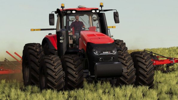 Мод «Case IH AFS Connect Magnum» для Farming Simulator 2019