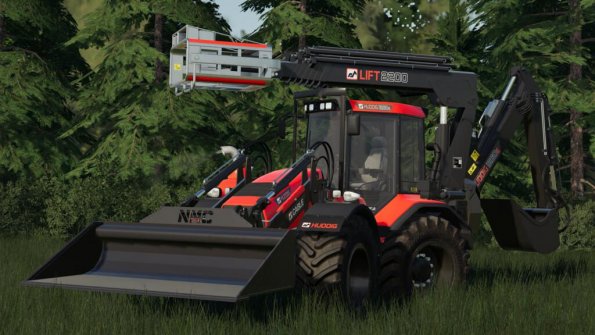 Мод Пак «Huddig 1260E» для Farming Simulator 2019