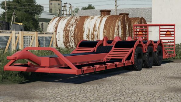 Мод «NMC 3-Axle Transport Trailer» для Farming Simulator 2019