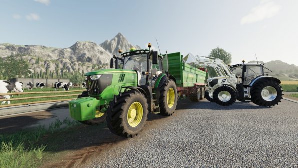 Мод «John Deere 6R Series» для Farming Simulator 2019
