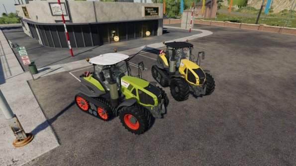 Мод «Claas Axion 900 Series Terra Trac» для Farming Simulator 2019