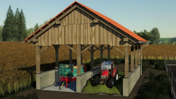 Мод «Small Bunker Silo» для Farming Simulator 2019