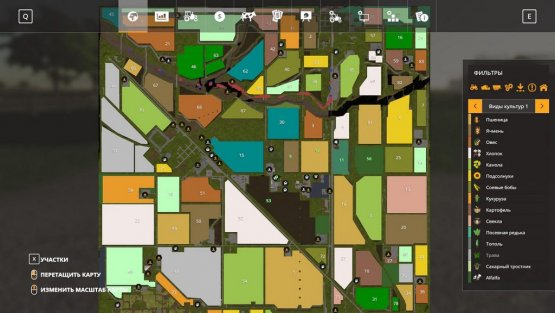 Карта «Missouri River Bottoms» для Farming Simulator 2019