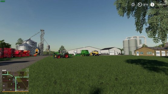 Карта «Bates Cass County USA» для Farming Simulator 2019