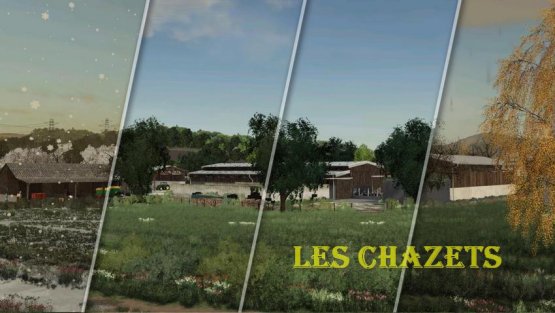 Карта «Les Chazets» для Farming Simulator 2019