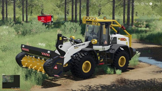 Мод «New Holland W-190 Forestier» для Farming Simulator 2019