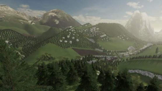 Карта «The Alps 19» для Farming Simulator 2019