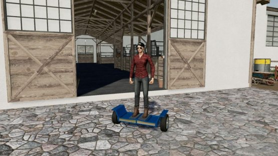 Мод гироскутер «Lizard Hoverboard» для Farming Simulator 2019