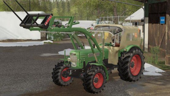 Мод «Fendt Favorit 4 roundhood» для Farming Simulator 2019