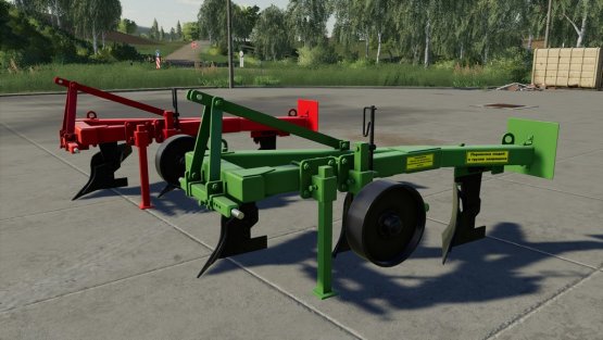 Мод плуг «ПЛН 3-35» для Farming Simulator 2019