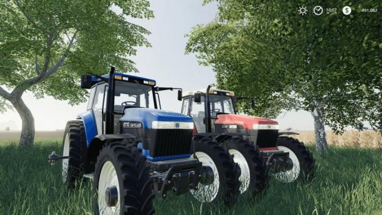 Мод «Ford - New Holland - Versatile Genesis» для Farming Simulator 2019