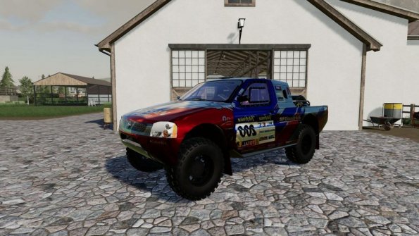 Мод «Nissan Navara T1 Dakar Pickup» для Farming Simulator 2019