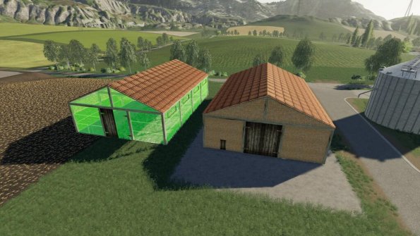 Мод «Agricultural Brick Shed» для Farming Simulator 2019