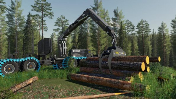 Мод «NMC Goliath Forest Machines» для Farming Simulator 2019