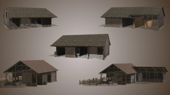 Мод «Barn Package» для Farming Simulator 2019