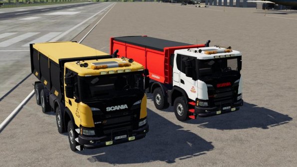 Мод «Scania 8x8 Pack Fixed» для Farming Simulator 2019