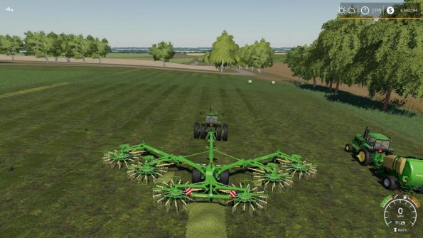 Мод «KRONE Swadro MultiFunction Rake / Tedder» для Farming Simulator 2019