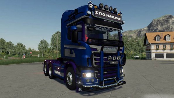 Мод «Scania R730 Streamline» для Farming Simulator 2019