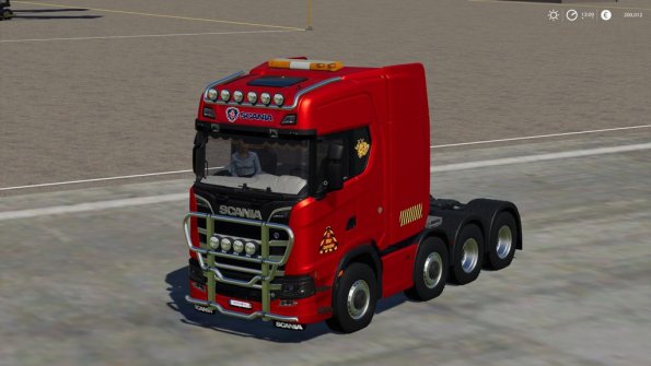 Мод «Scania Heavy Hauler 8x4» для Farming Simulator 2019